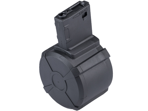 WELLPRO 1600 Round High-Speed Electric Drum Magazine for M4 Airsoft AEG Rifles