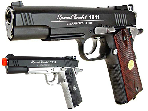  AirSoft CO2 Blowback WG 1911 Pistola Fast Magazine Full Metal :  Deportes y Actividades al Aire Libre