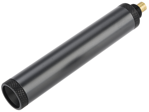 Mock Silencer with Inner Barrel for Win Gun Co2 Airsoft Pistol Series (Color: Black)