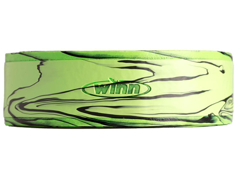 Winn Superior Overwraps Non-Slip Fishing Rod Wrap (Type: Slim / Chartreuse-Black)