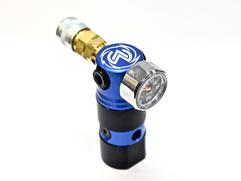 Wolverine Airsoft Storm HPA On-Tank Regulator (Color: Regulator Only / Blue)