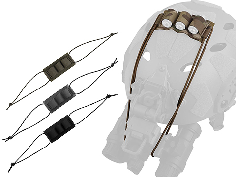 Matrix Tactical Helmet NVG Lanyard w/ Battery Storage Elastic 