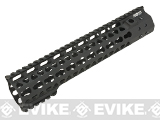 G&P MOTS 10.75 Keymod Rail System for G&P M4 / M16 Series Gas Blowback Airsoft Rifles - Black