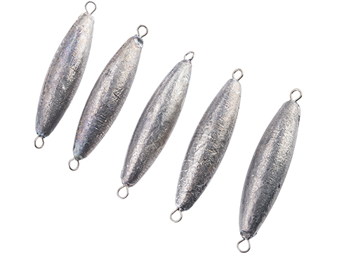 Battle Angler Double Ring Torpedo Lead Weight Sinker (Size: 4oz / Pack of 5)