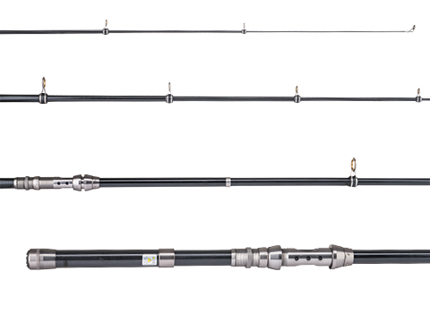 Battle Angler Telescopic Travel Rod (Size: 7'6)