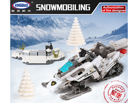 XingBao Collectible Building Block Set (Style: Snowmobile)