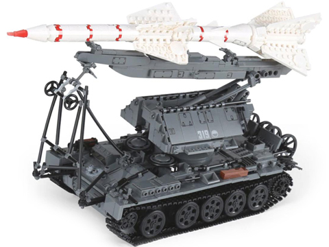 XingBao Collectible Building Block Set (Style: Land Vehicle / SA-2 Guideline Mobile SAM Unit)