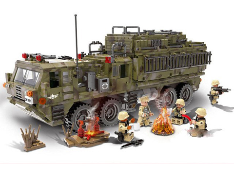 XingBao Collectible Building Block Set (Model: Land Vehicle / Scorpio Heavy Truck)