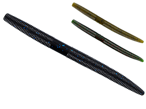 Yamamoto Baits Senko Worm Fishing Bait (Color: Black w/ Large Blue Flake / 5)