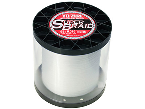 Yo-Zuri Super Braid Fishing Line (Model: 50lb / 3000yd / White)