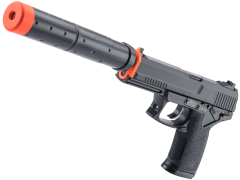 Y&P MK23 Non-Blowback Gas Airsoft Pistol w/ Mock Suppressor Barrel Extension