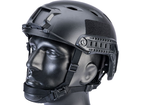 6mmProShop Advanced Base Jump Type Tactical Airsoft Bump Helmet (Color: Black / Medium - Large)