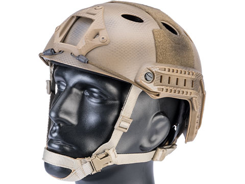 6mmProShop Advanced PJ Type Tactical Airsoft Bump Helmet (Color: Tan Navy Seal / Medium - Large)