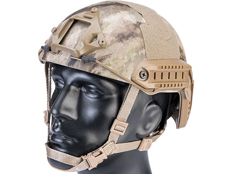 6mmProShop Advanced High Cut Ballistic Type Tactical Airsoft Bump Helmet (Color: A-TACS AU / Medium - Large)