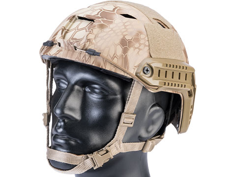 6mmProShop Advanced Base Jump Type Tactical Airsoft Bump Helmet (Color: Kryptek Nomad / Medium - Large)