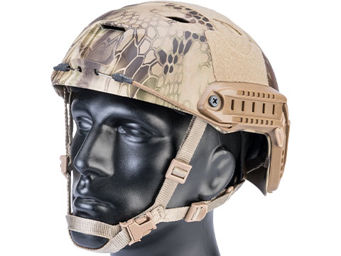 6mmProShop Advanced Base Jump Type Tactical Airsoft Bump Helmet (Color: Kryptek Highlander / Medium - Large)