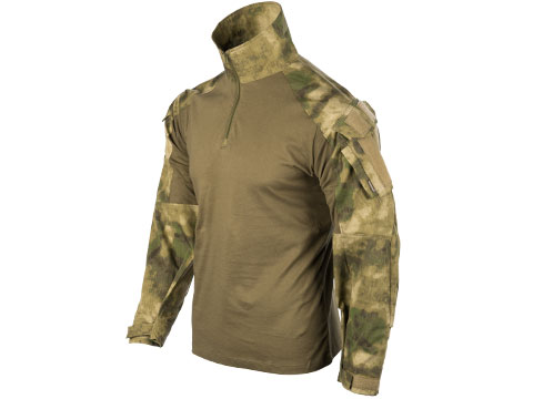 EmersonGear 1/4 Zip Tactical Combat Shirt (Color: ATACS FG / Medium)