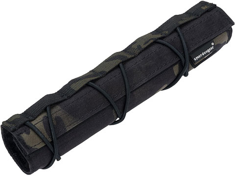 EmersonGear Cordura 22cm Airsoft Suppressor Cover (Color: Multicam Black)