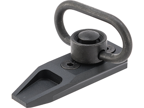 Matrix Sling Mount w/ QD Sling Swivel for KeyMod Handguards (Color: Black)