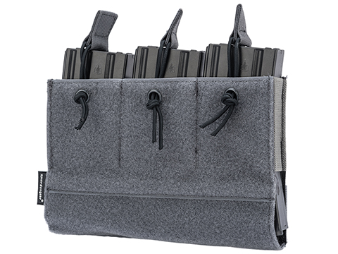EmersonGear Triple Magazine Insert for Plate Carriers (Color: Wolf Gray)