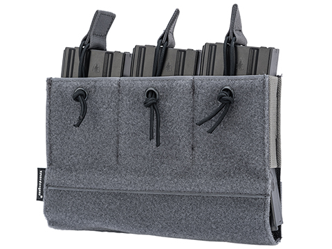 EmersonGear Triple Magazine Insert for Plate Carriers (Color: Wolf Grey)