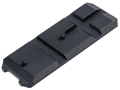 ZCI CNC Aluminum Accessory Rail for Tokyo Marui Hi-Capa 5.1 GBB Pistols (Color: Black)