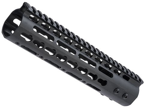 ZCI CNC Aluminum KeyMod Ultra Slim Free Float Handguard for M4 / M16 AEG Rifles (Size: 9)