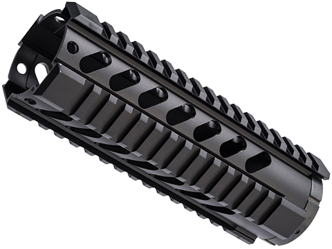 ZCI CNC Aluminum Quad Rail Free Float Handguard for M4 / M16 AEG Rifles (Length: 7)