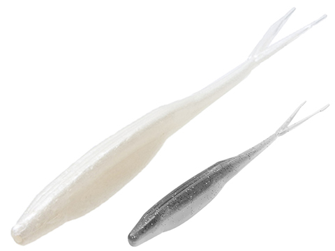 Zoom Bait Company Magnum Super Fluke Fishing Lure (Color: White Pearl / 7)