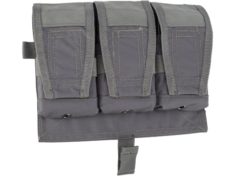 ZShot Crye Precision Licensed Replica AVS 7.62 Smart Pouch Front Flap (Color: Urban Grey)