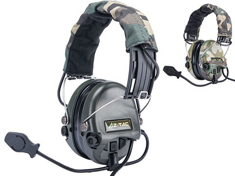 Matrix Type-E Tactical Communications Headset w/ Noise Cancelling System (Color: Multicam)