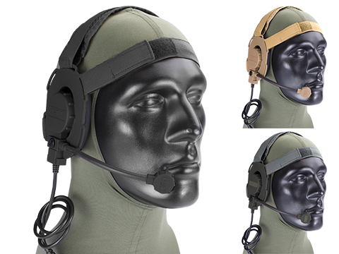 Z-Tactical Military Style EVO III Tactical Communications Headset (Color: Tan)