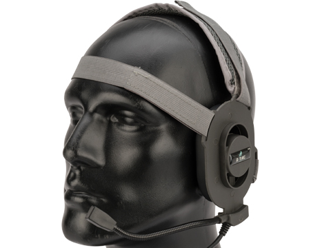 Matrix / Element Military Style Tactical Communications Headset Type-A (Color: Foliage Green)