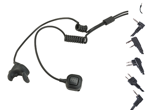 Z-TacticalBone Conduction Headset with Finger PTT 
