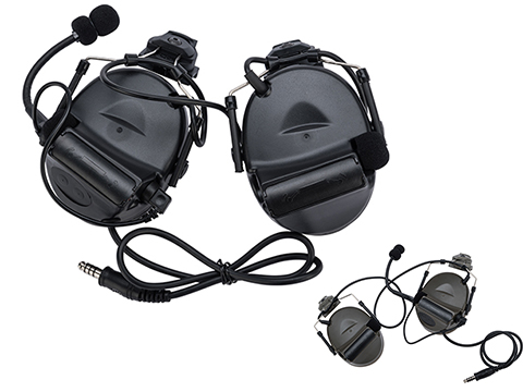 Element Z031 Military Style Noise Canceling Headset for FAST Helmets 