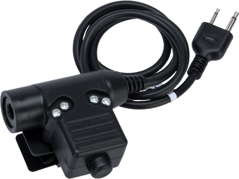 Z-Tactical U94 PTT Military Standard Version with Headset Adapter (Connector: ICOM)