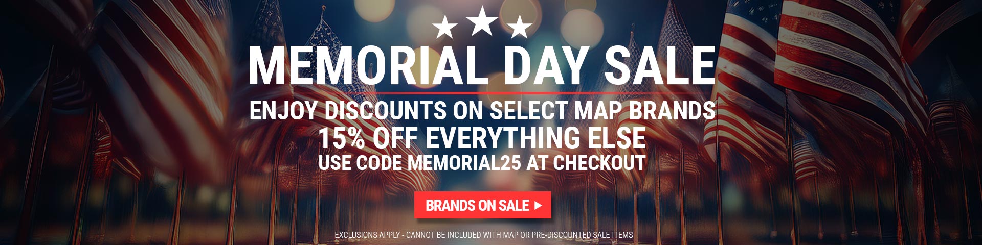 Memorial Day Sale